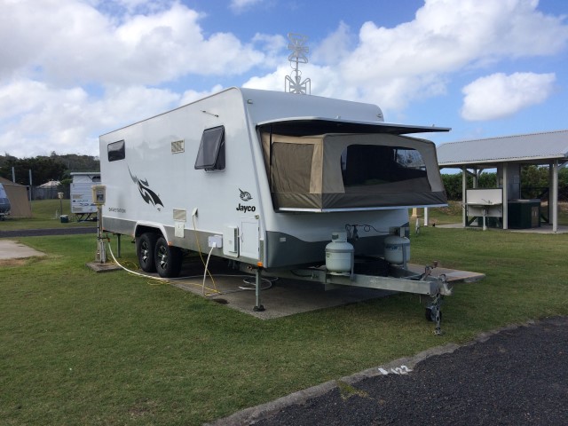Jayco Basestation with ensuite TV/DVD