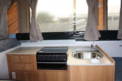 2014 Jayco Eagle on road