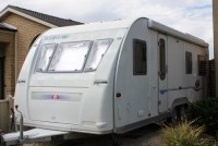 Large light luxury Euro van with toilet, shower, AC & no electric brakes needed