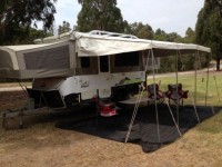 2013 Jayco Swan Outback with optional screen room annex
