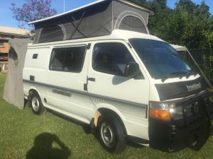 Toyota Hiace Luxury Campervan with professional Frontline convertion